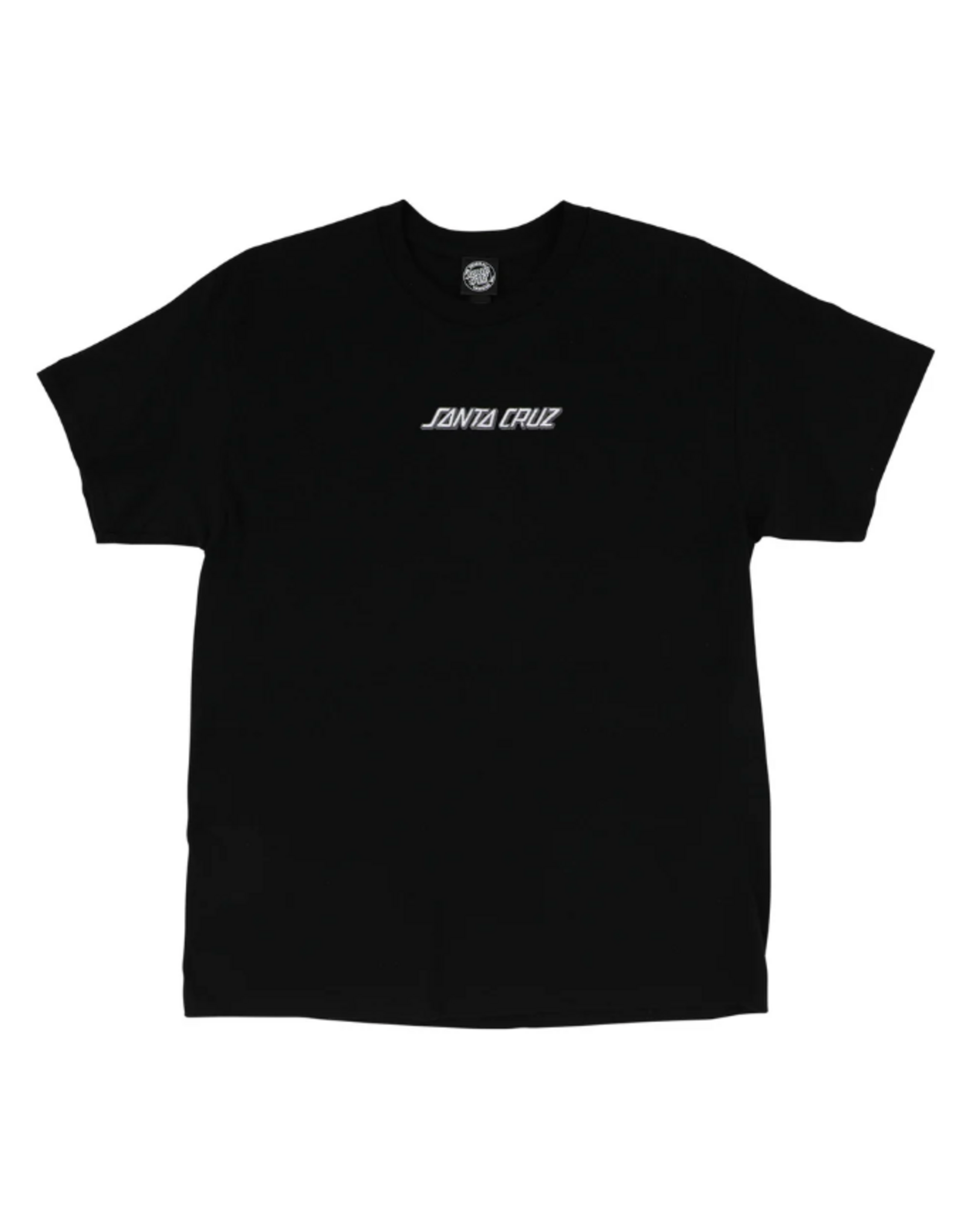 Santa Cruz Men's Strip Embroidered Tee Black