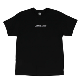 Santa Cruz Men's Strip Embroidered Tee Black