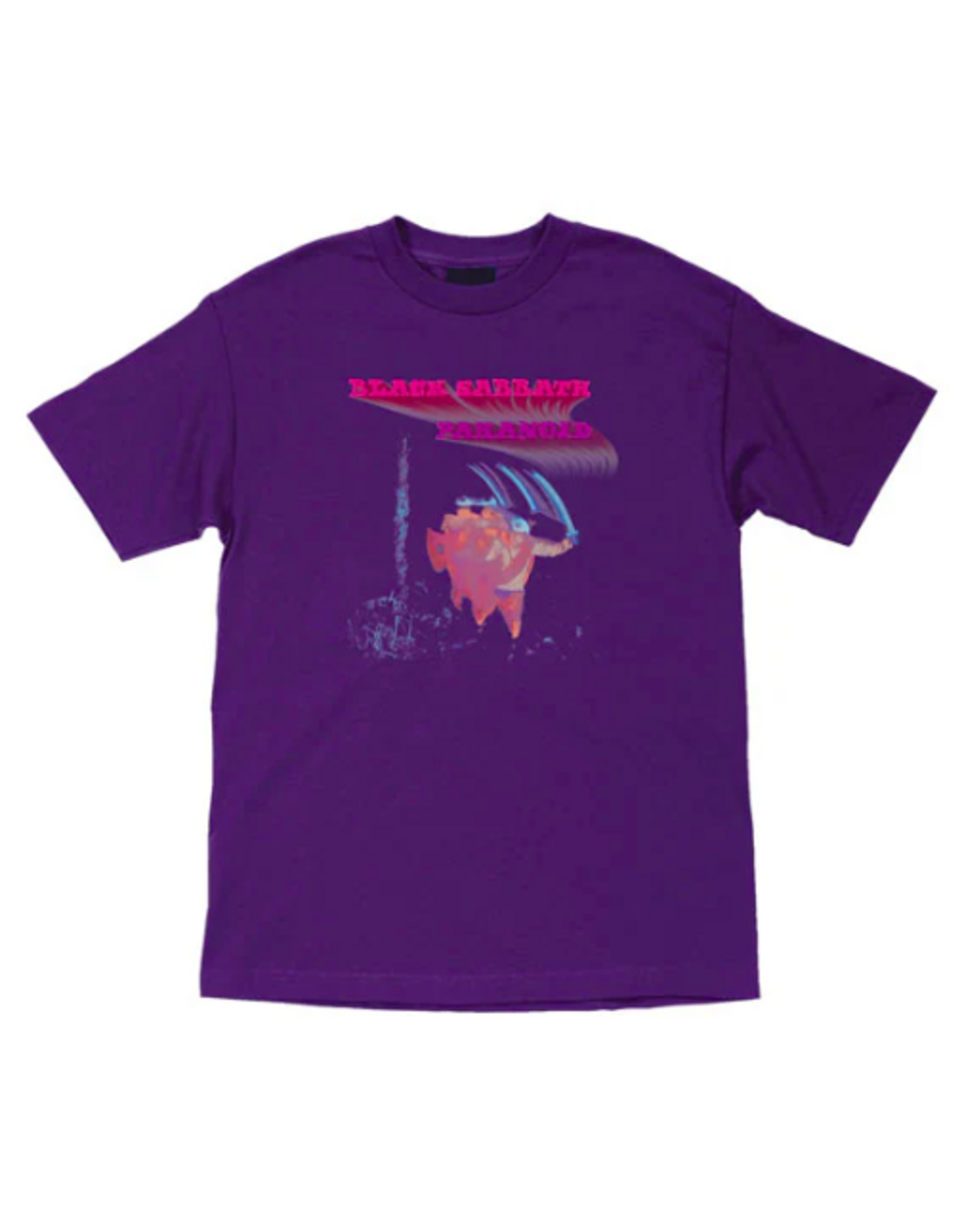 OJS OJS Men's Black Sabbath Paranoid Motion Trails Tee Purple