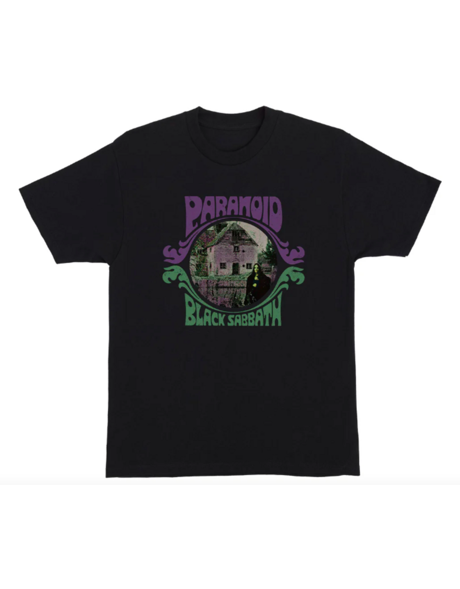 OJS OJS Men's Black Sabbath Paranoid Witch Tee Black