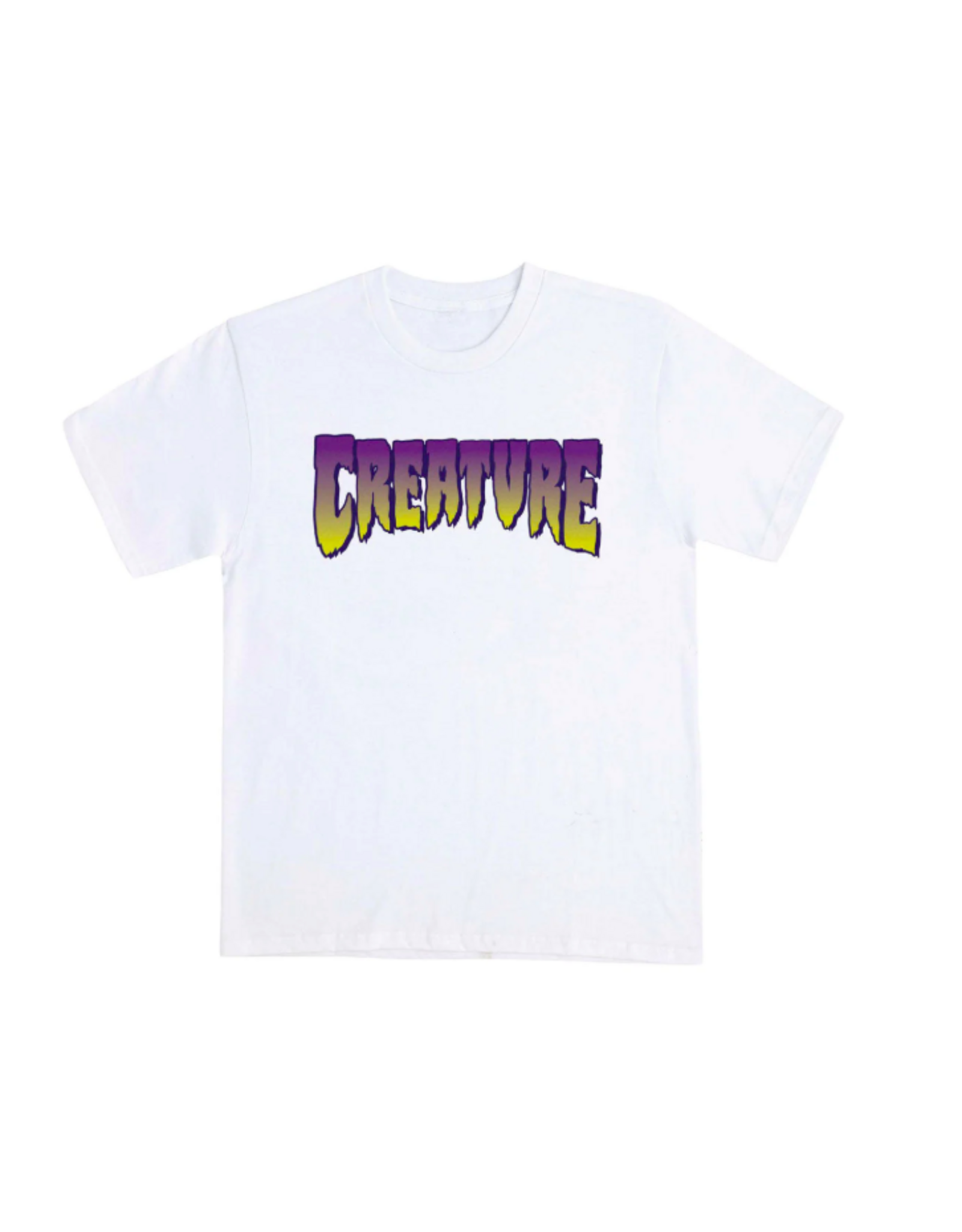 Creature Men's Logo Tee White Purple