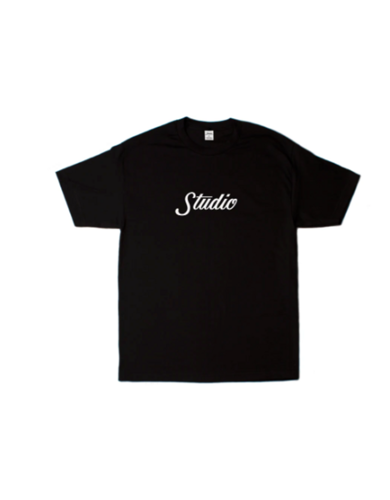 Studio Men's Big Script Tee Black