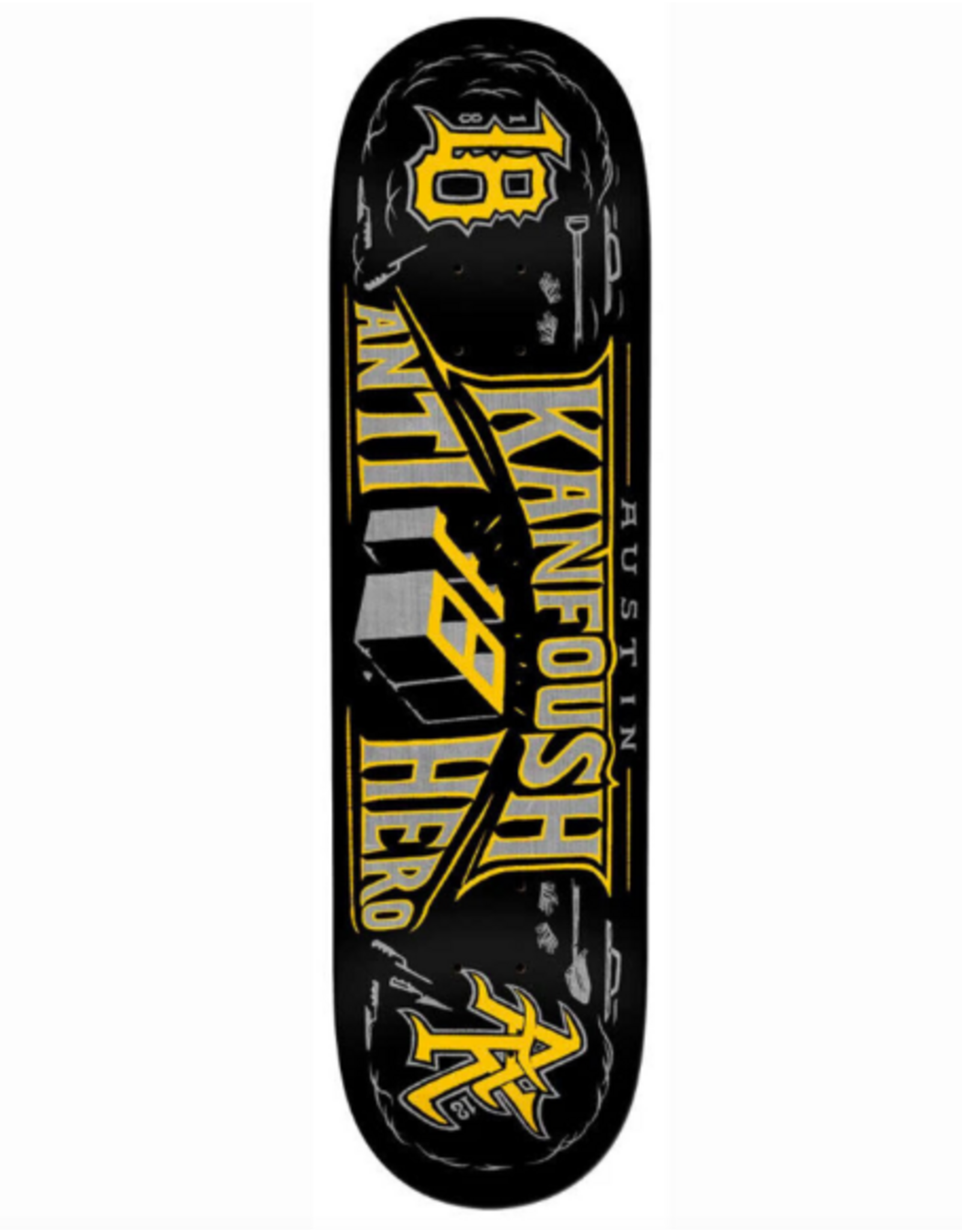 Anti Hero Kanfouch Customs Deck Deck 8.25