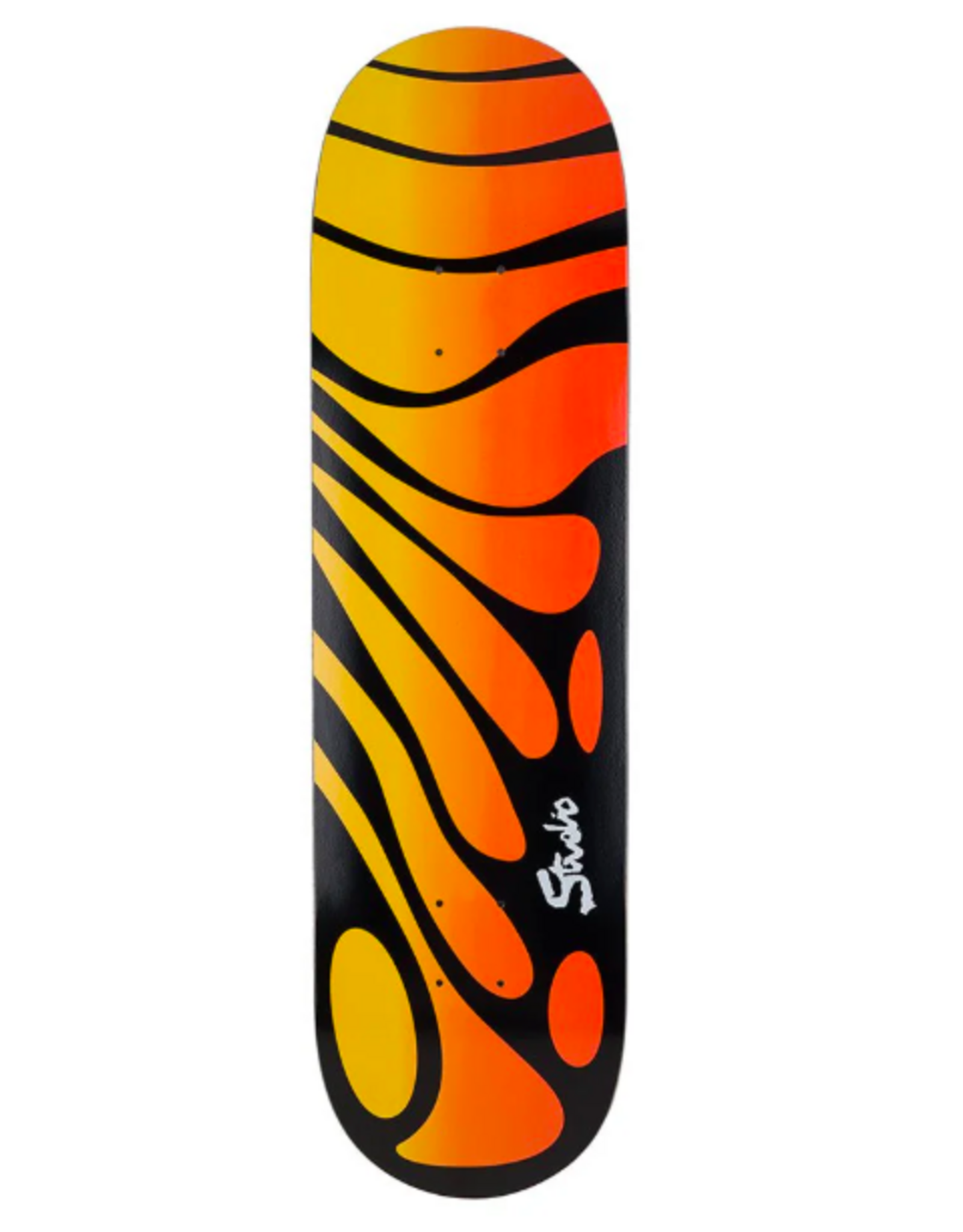Studio Organic Plus Black Orange Fade Deck 8.25