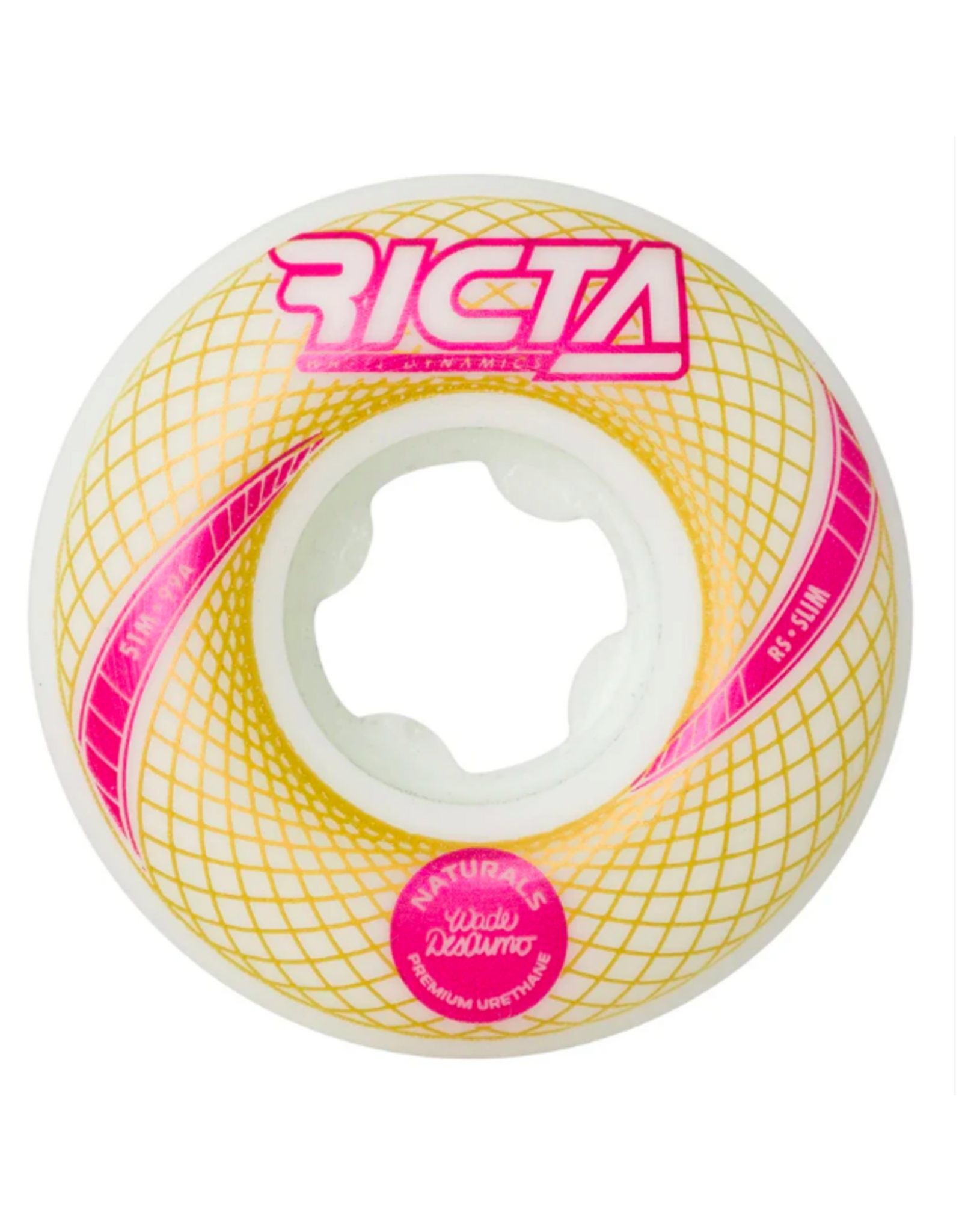 Ricta Desarmo Vortex Slim Wheels White 99A 51MM