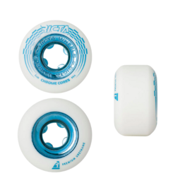 Ricta Chrome Core Wheels 99A 53MM White/Teal