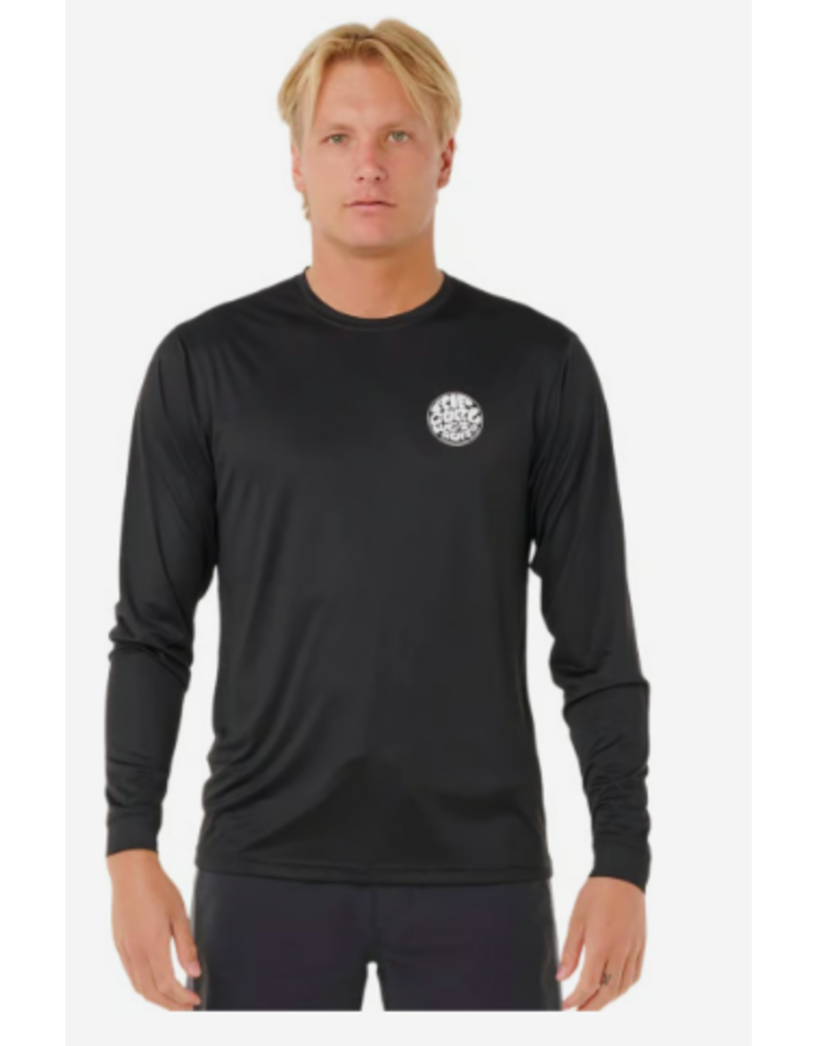 Rip Curl Men's Icons Of Surflite UPF Long Sleeve Black