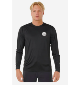 Rip Curl Men's Icons Of Surflite UPF Long Sleeve Black