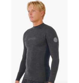 Rip Curl Men's Dawn Patrol UPF Perf Long Sleeve Black Marle