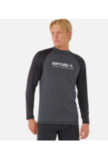Rip Curl Men's Shock UPF Long Sleeve Black Marle