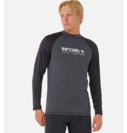 Rip Curl Men's Shock UPF Long Sleeve Black Marle