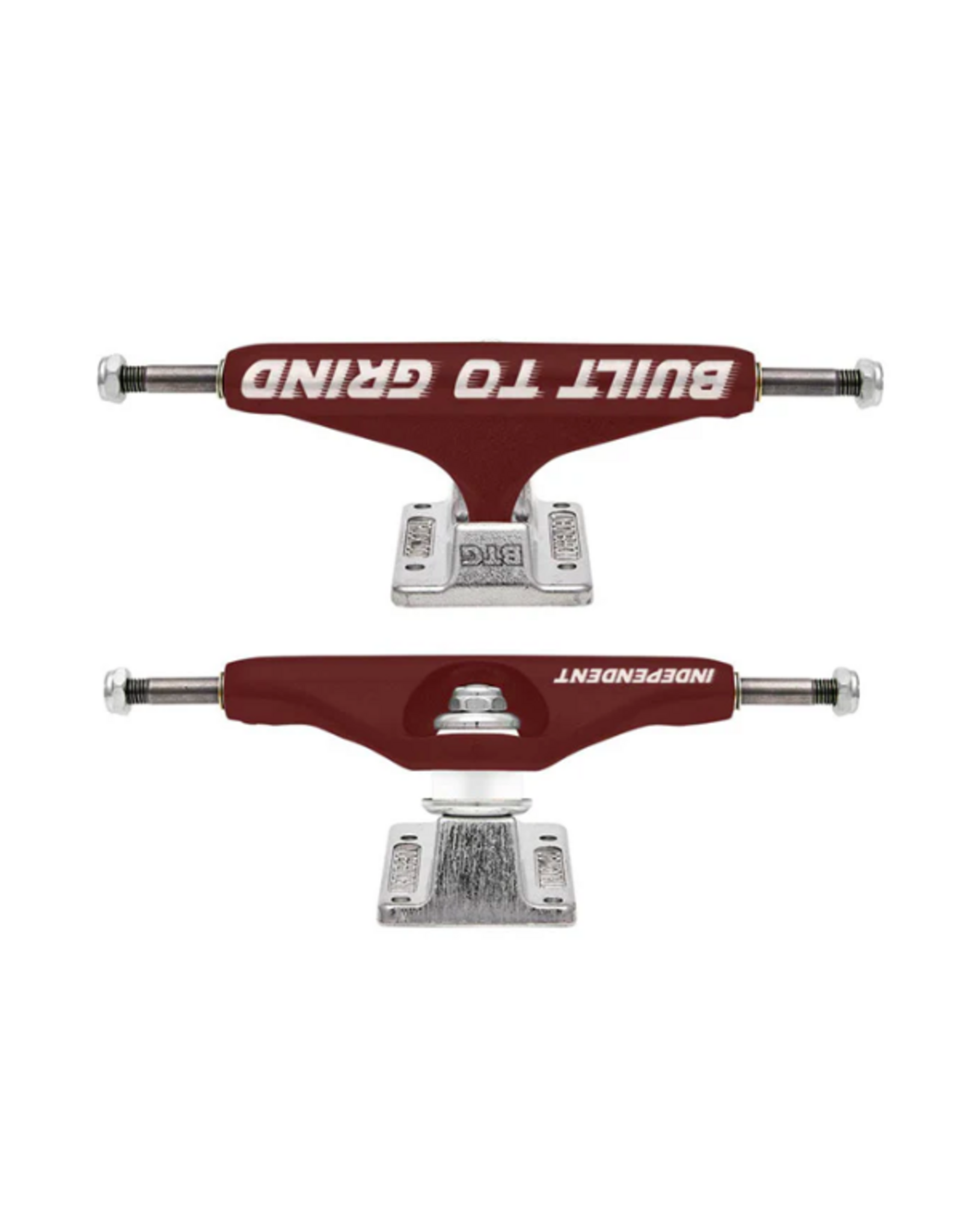 Independent Stage 11 BTG Speed Trucks Burgundy/Silver 139
