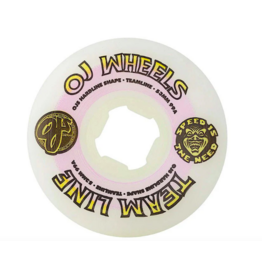 OJS OJS Team Line Wheels White Purple Yellow 99A 53MM