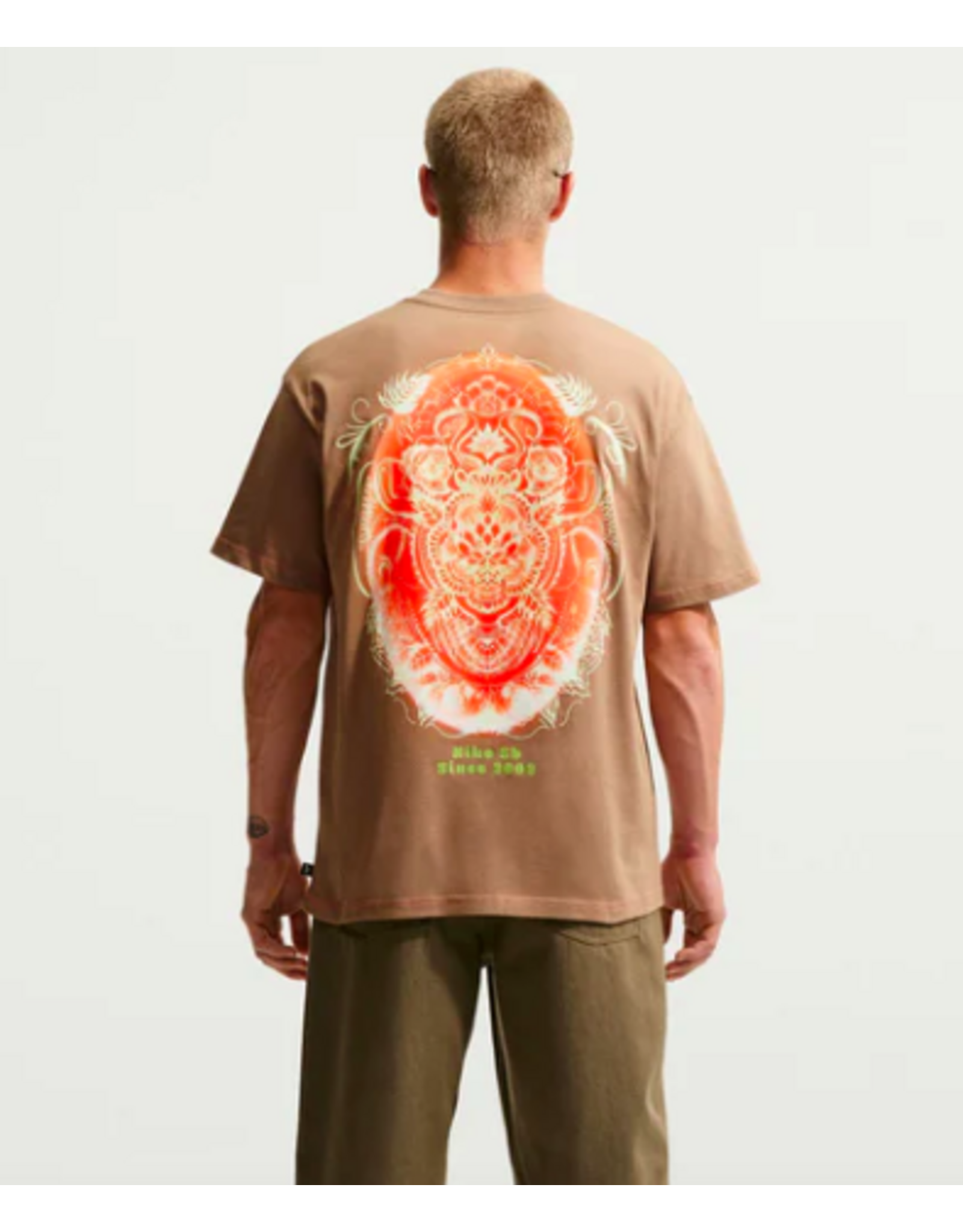 NIKE Nike SB Men's Skate Som Tum Tee Brown