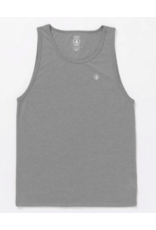Volcom Men's Solid Heather Tank Heather Grey