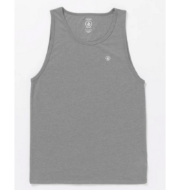 Volcom Men's Solid Heather Tank Heather Grey