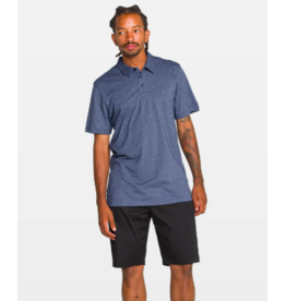 Volcom Men's Wowzer Short Sleeve Shirt Blueberry