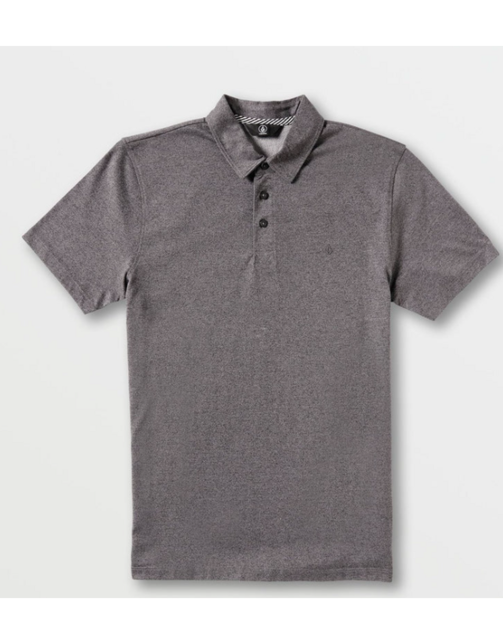 Volcom Men's Wowzer Short Sleev Shirt Stealth