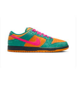 NIKE Nike SB Dunk Low Pro Shoes Green Noise Watermelon