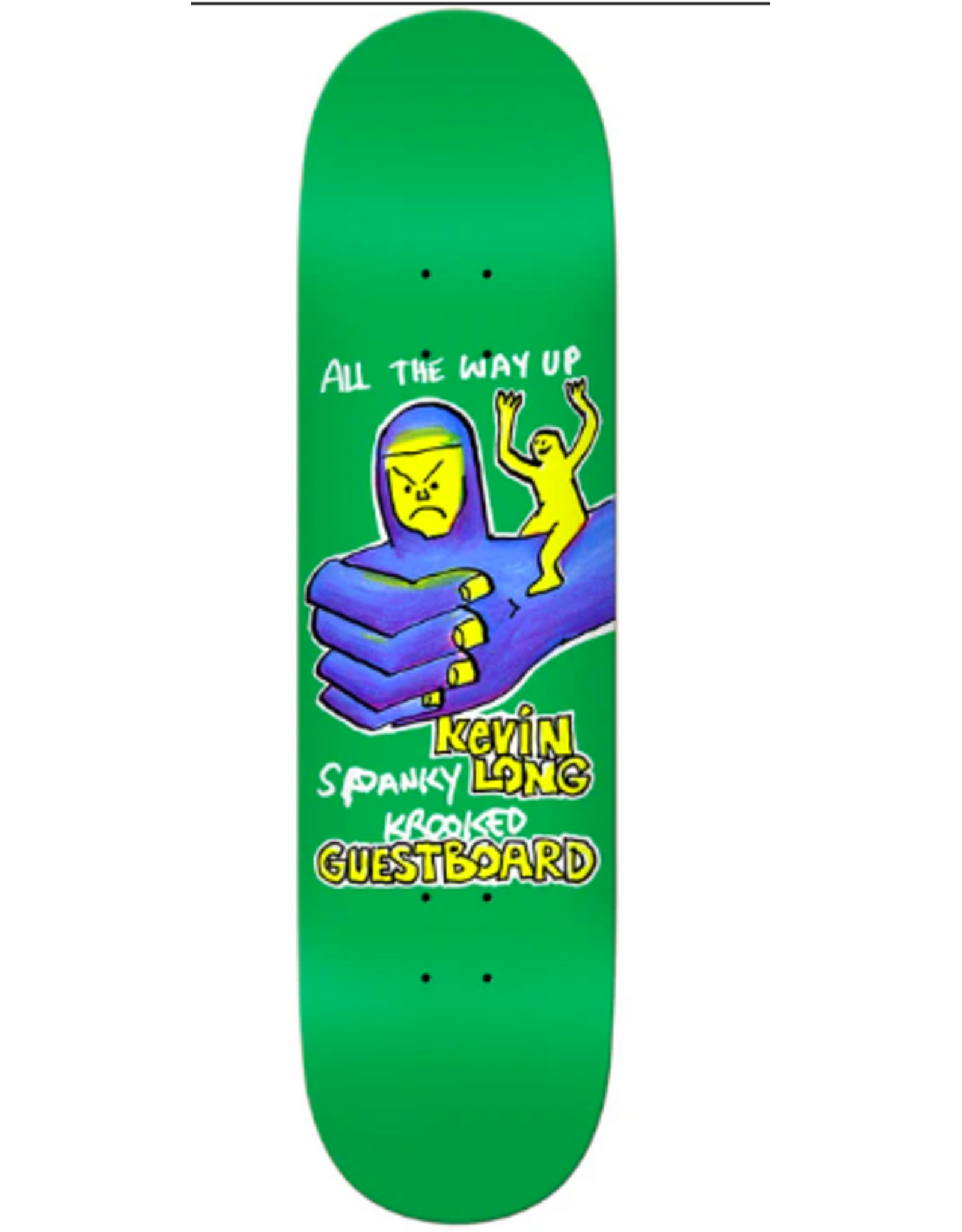 Krooked Spanky Guest Pro True Fit Deck 8.25