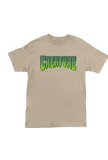 Creature Men's Creature Logo Tee Sand