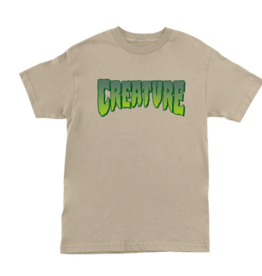 Creature Men's Creature Logo Tee Sand