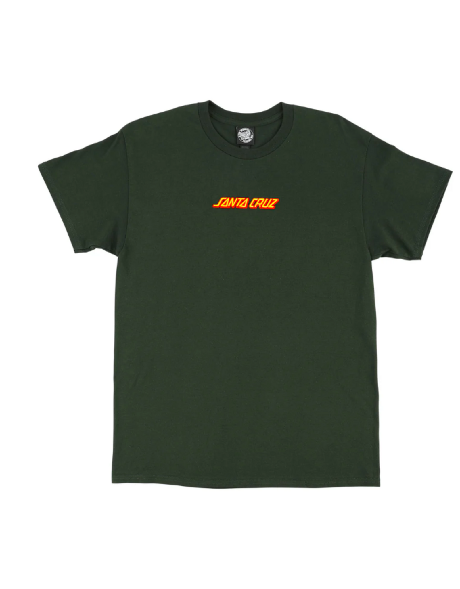 Santa Cruz Men's Strip Embroidered Tee Forest
