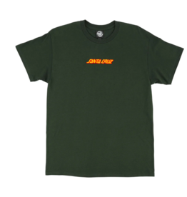 Santa Cruz Men's Strip Embroidered Tee Forest