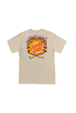 Santa Cruz Men's Forging Dot Tee Sand