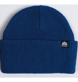 AUTUMN Autumn Simple Solid Beanie Very Blue