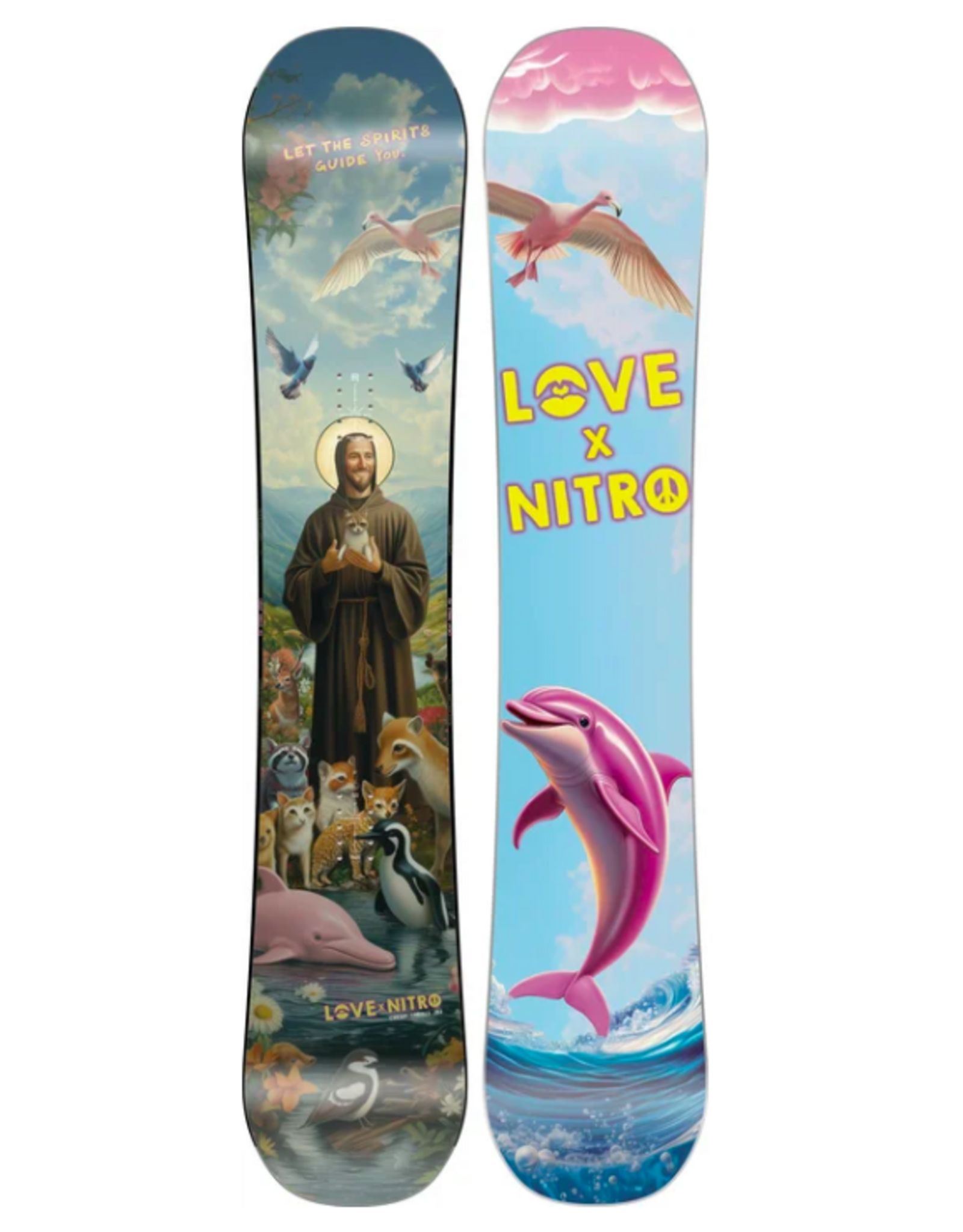 NITRO Nitro Men's Cheap Thrills X Love Snowboard 2027