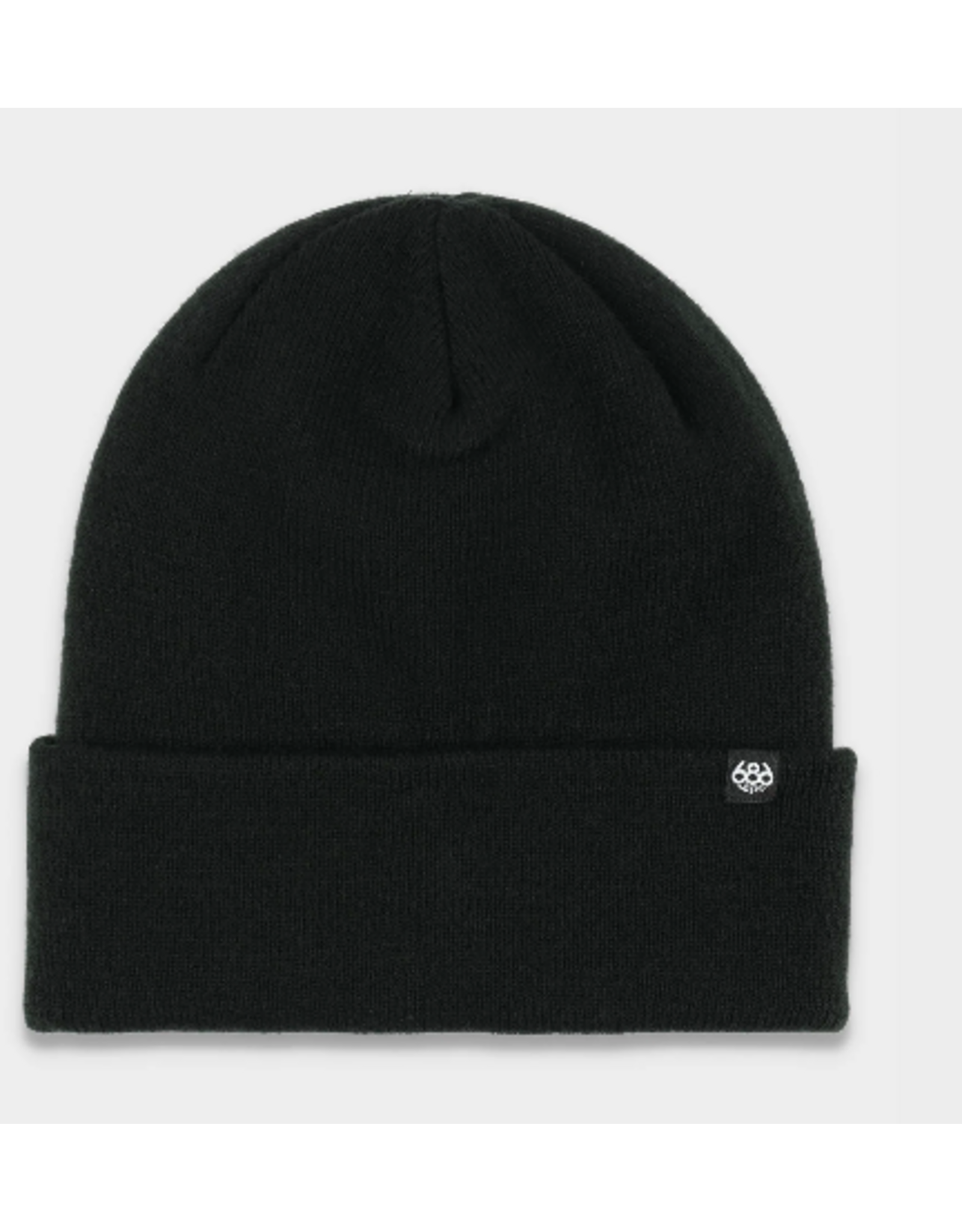 686 Men's Standard Roll Up Beanie Black  2027