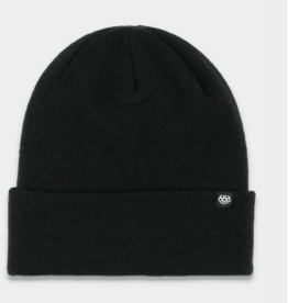 686 Men's Standard Roll Up Beanie Black  2027