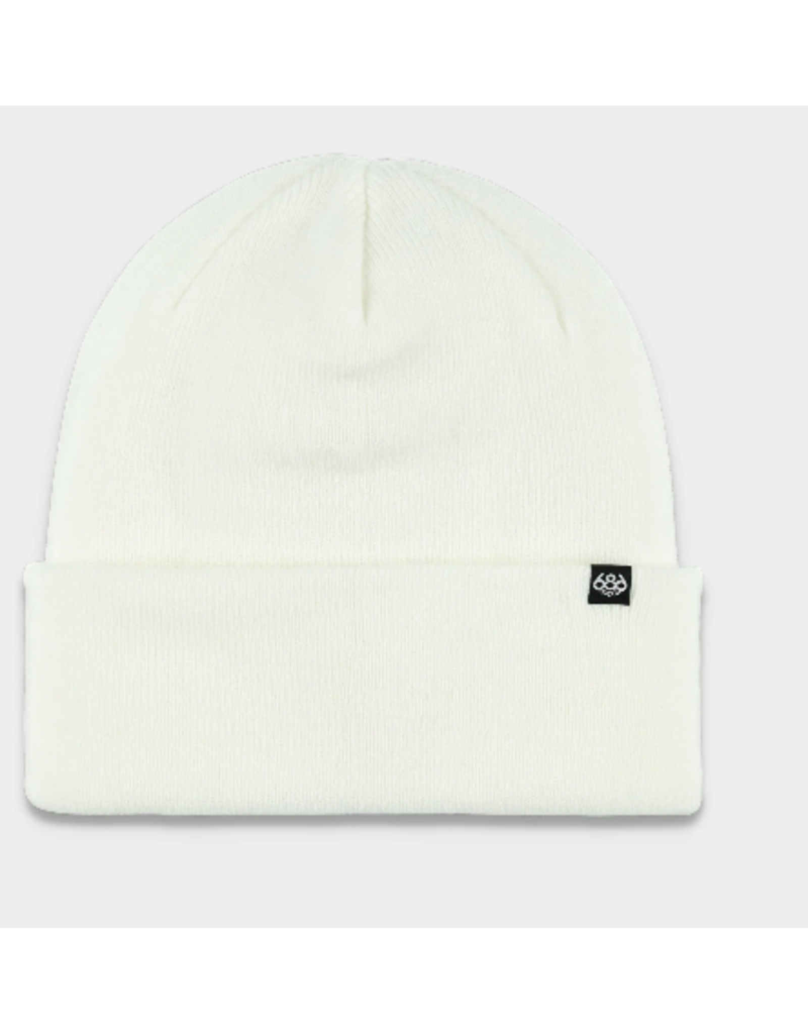 686 Men's Standard Roll Up Beanie White 2027