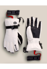 686 Women's Gore Tex Linear Gloves White  2027