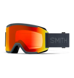 SMITH Smith Squad Black Goggles With Chroma Pop Everyday Red Mirror Lens 2027