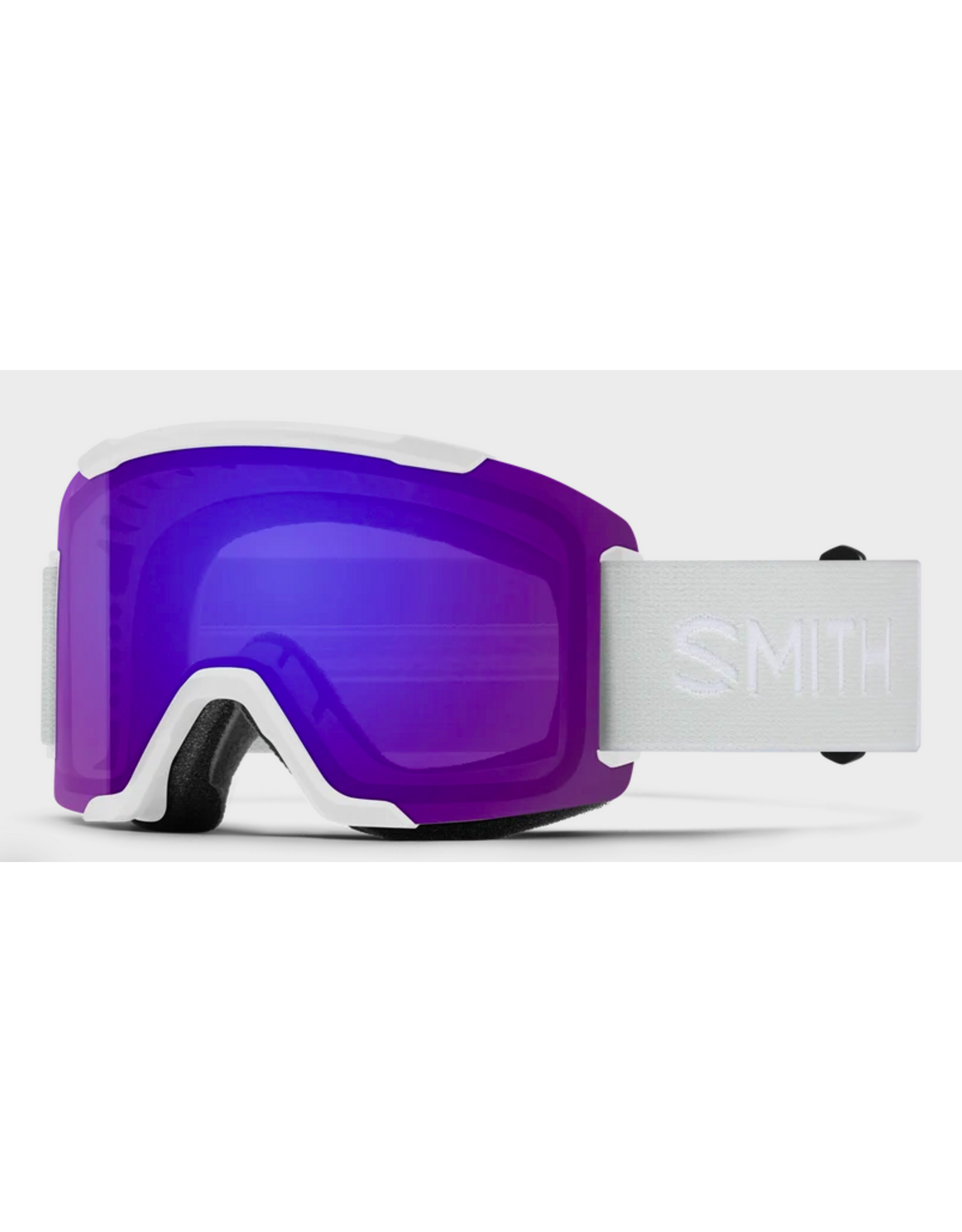 SMITH Smith Squad 2 White Vapor Goggles With Chroma Pop Everyday Violet Mirror Lens 2027