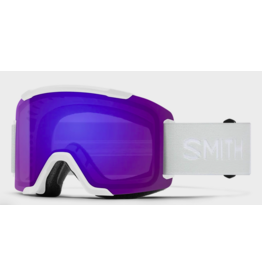 SMITH Smith Squad White Vapor Goggles With Chroma Pop Everyday Violet Mirror Lens 2027