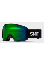 SMITH Smith Stash XL Black Goggles With Chroma Pop Everyday Green Mirror lens 2027