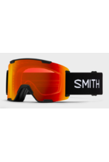 SMITH Smith Stash XL Black Goggles With Chroma Pop Everyday Red Mirror Lens 2027
