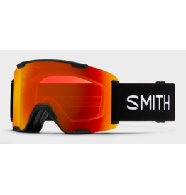 SMITH Smith Stash XL Black Goggles With Chroma Pop Everyday Red Mirror Lens 2027