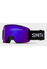 SMITH Smith Stash XL Black Goggles With Chroma Pop Everyday Violet Mirror Lens 2027