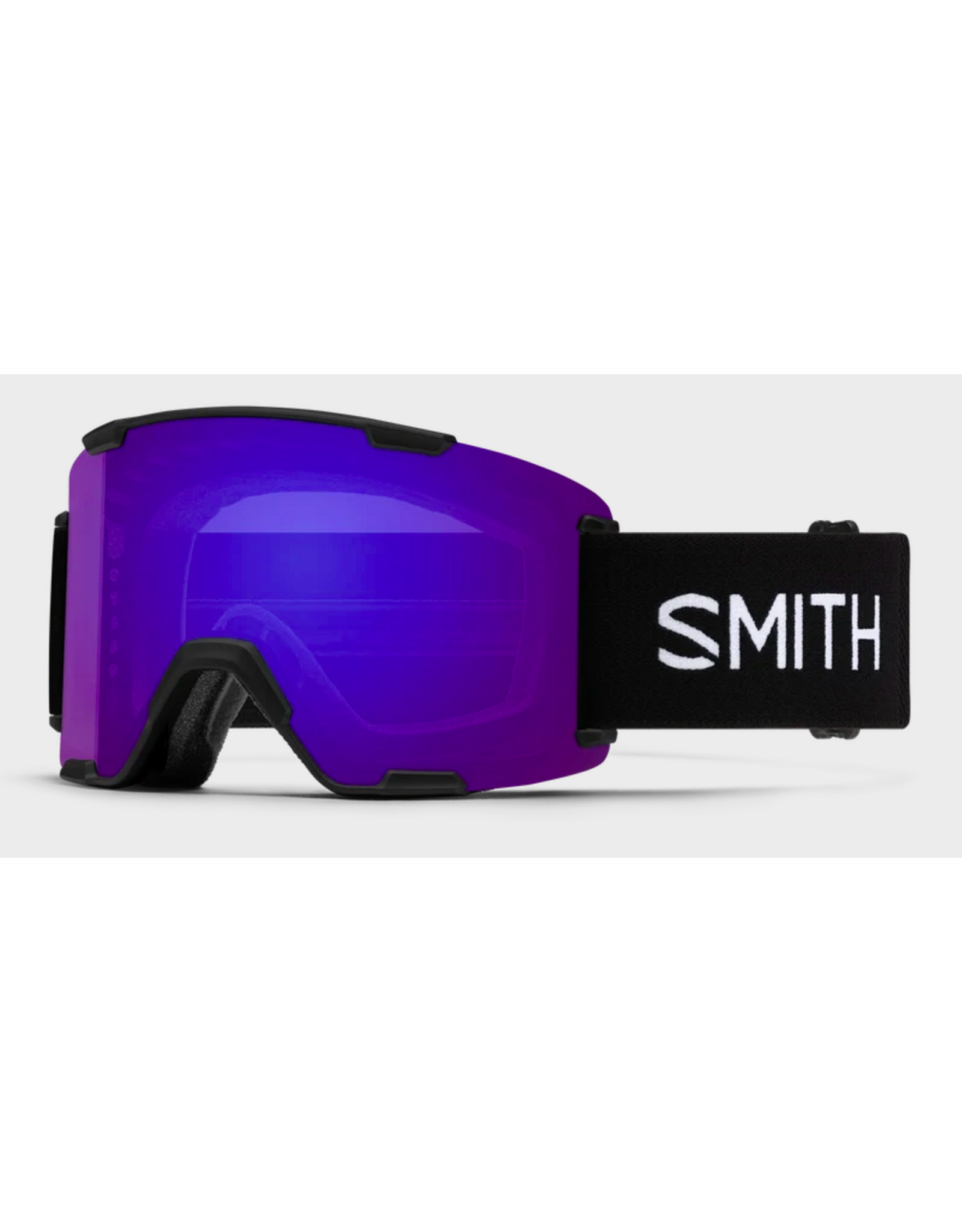 SMITH Smith Stash XL Black Goggles With Chroma Pop Everyday Violet Mirror Lens 2027