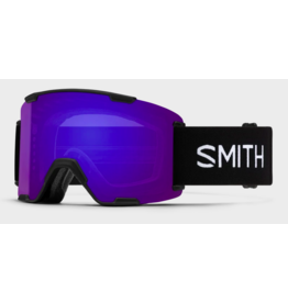 SMITH Smith Stash XL Black Goggles With Chroma Pop Everyday Violet Mirror Lens 2027