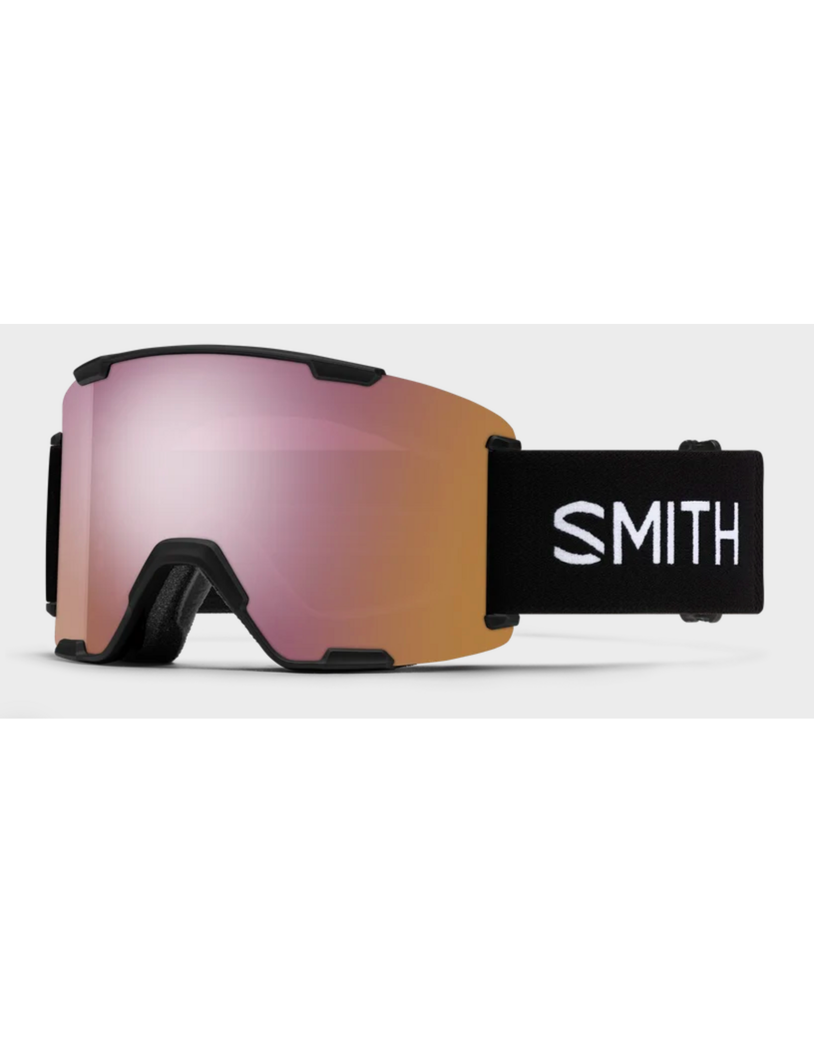 SMITH Smith Stash XL Black Goggles With Chroma Pop Everyday Rose Gold Lens 2027