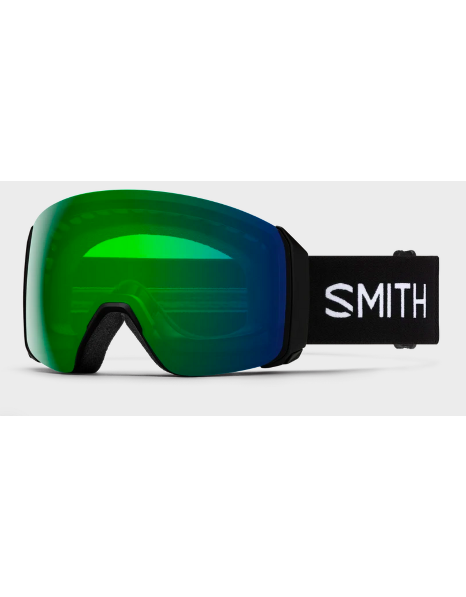 SMITH Smith 4D Mag XL Black Goggles With Chroma Pop Everday  Green Mirror Lens 2027