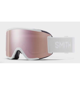 SMITH Smith Squad S White Vapor Goggles With Chroma Pop Everyday Rose Gold Lens 2027
