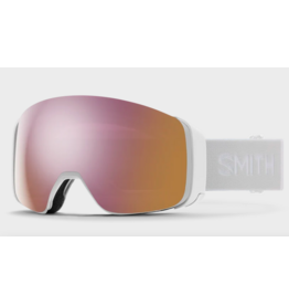 SMITH Smith 4D Mag White Vapor Googles With Chroma Pop Everyday Rose Gold Lens 2027