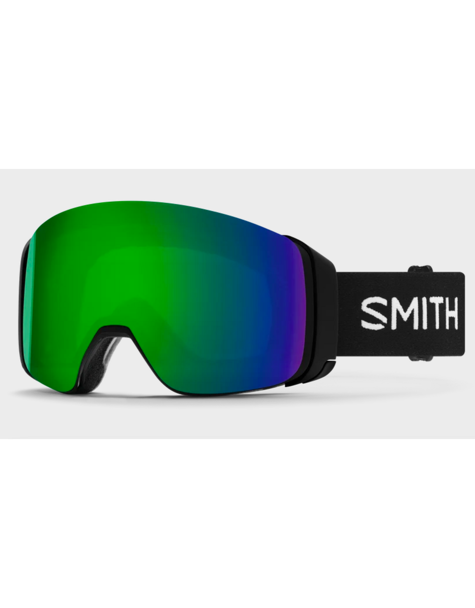 SMITH Smith 4D Mag Black Goggles With Chroma Pop Everday Green Mirror Lens 2027