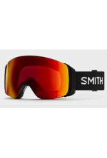 SMITH Smith 4D Mag Black Goggles With Chroma Pop Everyday Red Mirror Lens 2027
